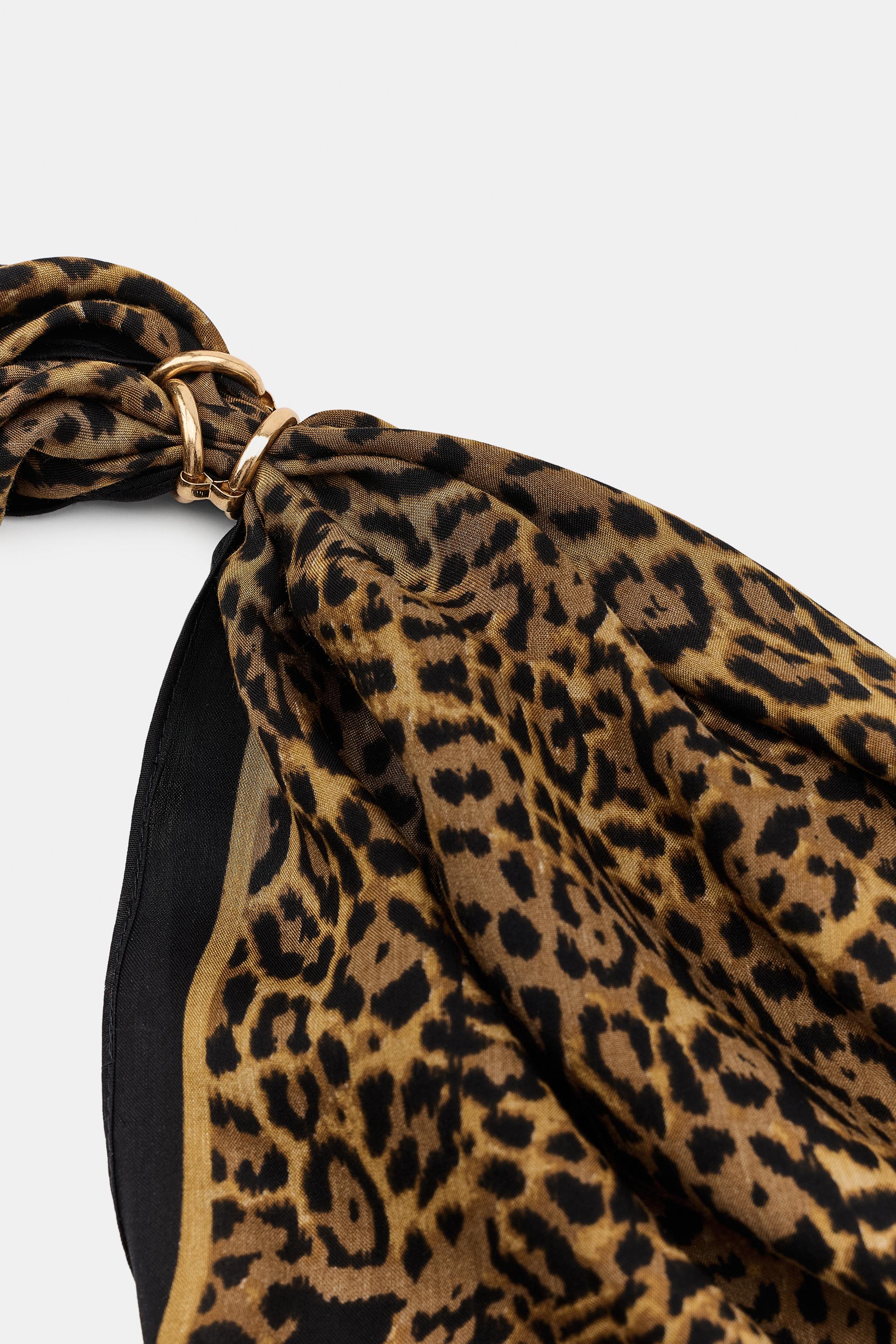 ANIMAL PRINT SARONG SCARF